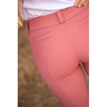 Pantalon Pénélope Sybille femme Vieux rose