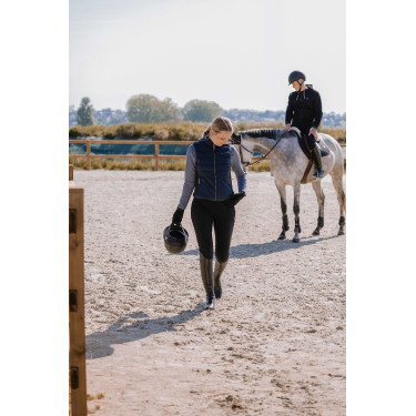 Gilet chauffant Equithème Heated Sasha Marine Bleu marine
