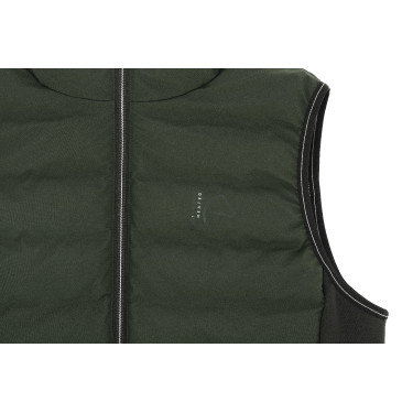 Verwarmde bodywarmer Equithème Heated Sasha Kaki Groen