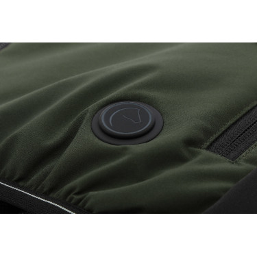 Verwarmde bodywarmer Equithème Heated Sasha Kaki Groen