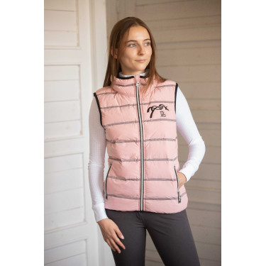 Mouwloze bodywarmer Pénélope Anouck Roze