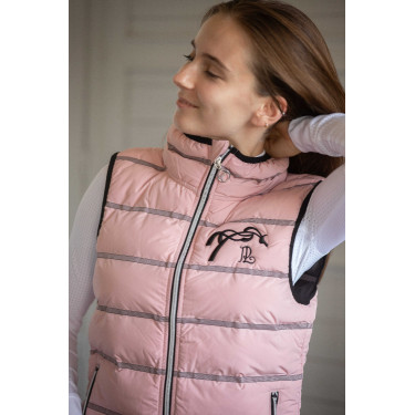 Mouwloze bodywarmer Pénélope Anouck Roze