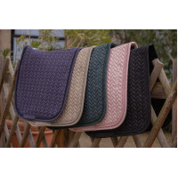 Zadelpad PADDOCK - Poppy Marine Marineblauw Zadelpad PADDOCK - Poppy Marine Marineblauw