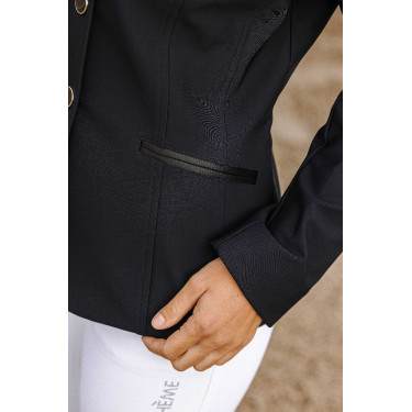 Wedstrijkleding Equithème Sydney dames Zwart Wedstrijkleding Equithème Sydney dames Zwart