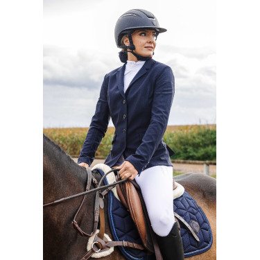 Veste de concours Equithème Nancy femme Marine Bleu marine Veste de concours Equithème Nancy femme Marine Bleu marine