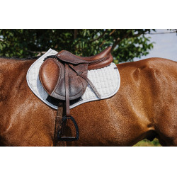 Tapis de selle Equithème Eclat Blanc Tapis de selle Equithème Eclat Blanc