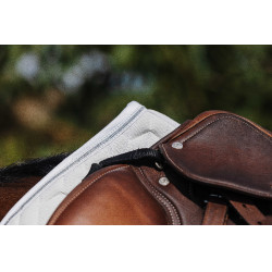 Tapis de selle Equithème Eclat Blanc Tapis de selle Equithème Eclat Blanc