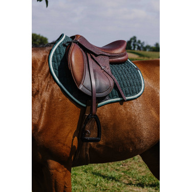Tapis de selle Equithème Eclat Vert Tapis de selle Equithème Eclat Vert