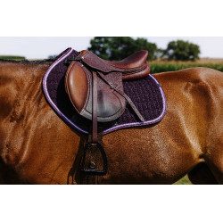 Tapis de selle Equithème Eclat Violet Tapis de selle Equithème Eclat Violet