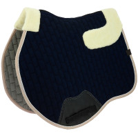 Tapis de selle Equithème Dinard Marine Bleu marine