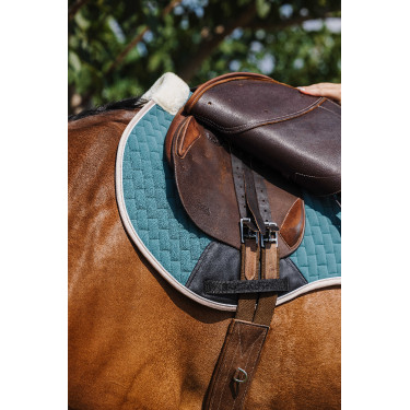 Tapis de selle Equithème Dinard Vert