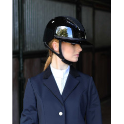 Afneembare bies voor Lami-Cell Glitter helm Zwart