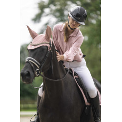 Afneembare bies voor Lami-Cell Glitter helm Zwart