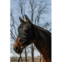 Vliegenmasker anti-UV Equithème Mesh S/O Zwart Vliegenmasker anti-UV Equithème Mesh S/O Zwart