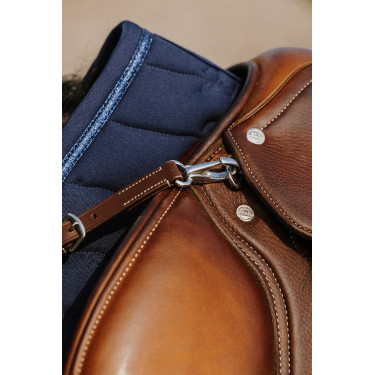 Zadeldek Je t'aime Equithème Origine Blauw Zadeldek Je t'aime Equithème Origine Blauw