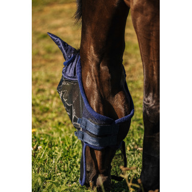 Masque anti-mouches Riding World First Marine Bleu marine Masque anti-mouches Riding World First Marine Bleu marine