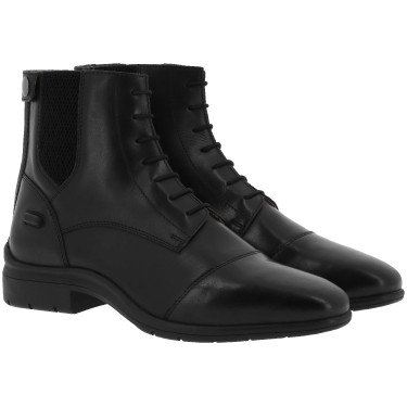 Veterschoenen met rits Equithème Sporty Zwart Veterschoenen met rits Equithème Sporty Zwart