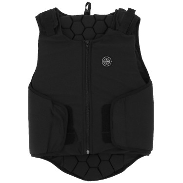 Dorsale Equithème Hexaflex enfant Noir Dorsale Equithème Hexaflex enfant Noir