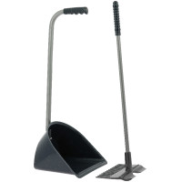 Schop en hark Hippotonic Glitter Blauw