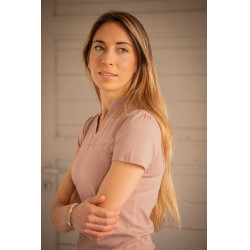 Polo Pénélope Josie Beige / roze Polo Pénélope Josie Beige / roze