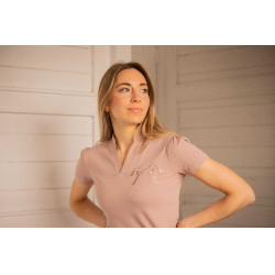Polo Pénélope Josie Beige / roze Polo Pénélope Josie Beige / roze