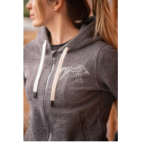 Sweatshirt Pénélope Tressy Flock Grijs Sweatshirt Pénélope Tressy Flock Grijs