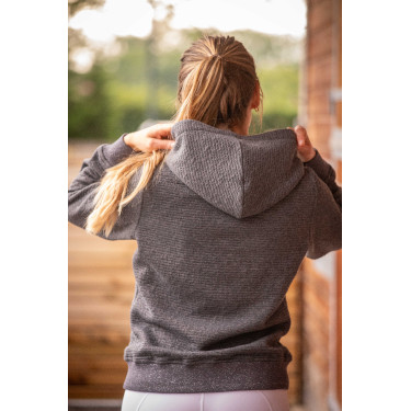 Sweatshirt Pénélope Tressy Flock Grijs