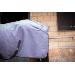 Couverture Walker Wooltouch Paddock Sports Blanc chiné