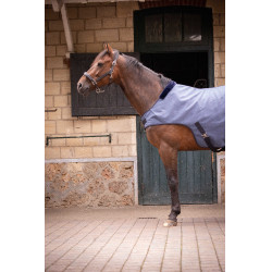 Couverture Walker Wooltouch Paddock Sports Blanc chiné