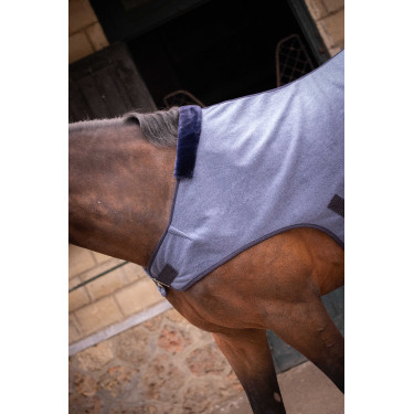 Couverture Walker Wooltouch Paddock Sports Blanc chiné