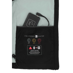 Gilet chauffant Equithème Charlie Noir Gilet chauffant Equithème Charlie Noir