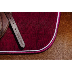 Zadeldek Riding World Corduroy Bordeaux
