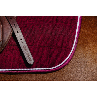 Zadeldek Riding World Corduroy Bordeaux