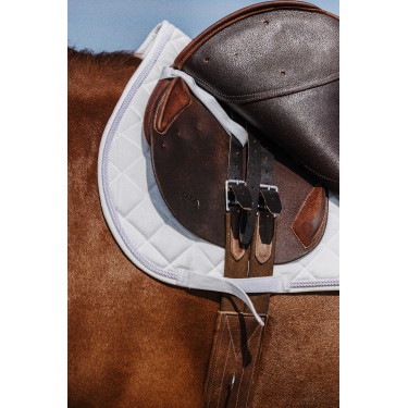 Tapis de selle Riding World Velours Blanc Tapis de selle Riding World Velours Blanc