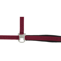 Licol nylon Equithème Jacquard Bordeaux