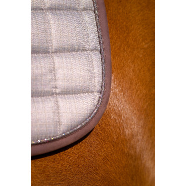 Tapis de selle Equithème Chic Marron Tapis de selle Equithème Chic Marron