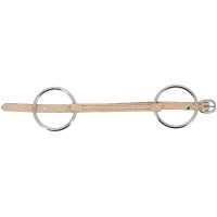 Mors en cuir Feeling avec gourmette Mors en cuir Feeling avec gourmette