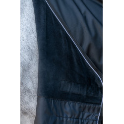 Couverture d'extérieur HKM Premium 1680D 300g d. t. Bleu foncé