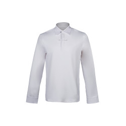 Polo de concours homme HKM Davie Blanc