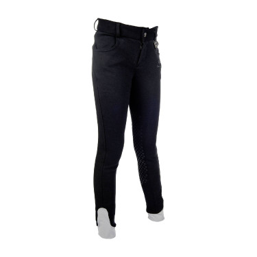 Pantalon Kids Easy basanes en silicone HKM Noir