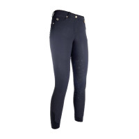 Broek LG Basic met volledig siliconen zitvlak HKM Donkerblauw