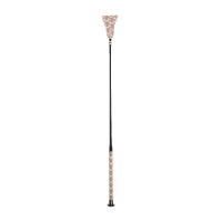 Springzweep Cravache Naomi HKM Beige / donkergrijs