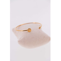 Bracelet Pénélope Jonc Dorée Bracelet Pénélope Jonc Dorée