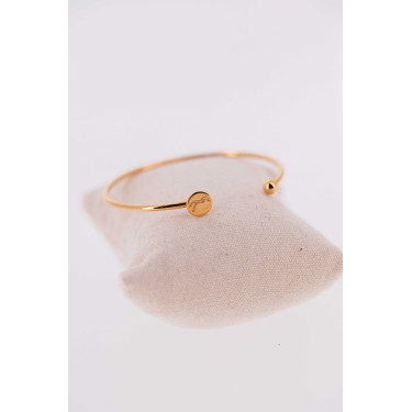 Bracelet Pénélope Jonc Dorée Bracelet Pénélope Jonc Dorée