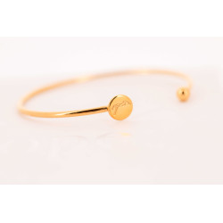 Pénélope Jonc Armband Goudkleurig