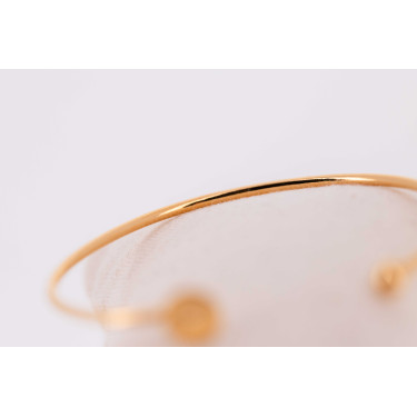 Bracelet Pénélope Jonc Dorée Bracelet Pénélope Jonc Dorée