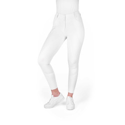 Pantalon Je t'aime Equithème Elsa enfant Blanc Pantalon Je t'aime Equithème Elsa enfant Blanc