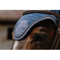 Bonnet chasse mouche Equithème Chic Bleu Bonnet chasse mouche Equithème Chic Bleu