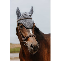 Vliegenmuts Equithème Chic Grijs Vliegenmuts Equithème Chic Grijs