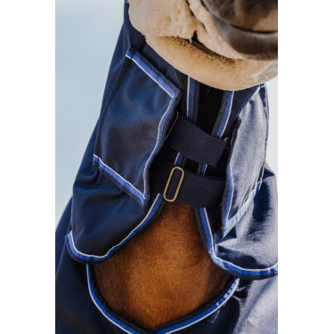 Equithème Classic 1200D Combo deken Marine Marineblauw Equithème Classic 1200D Combo deken Marine Marineblauw